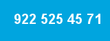 922 525 45 71 922 525 45 71
